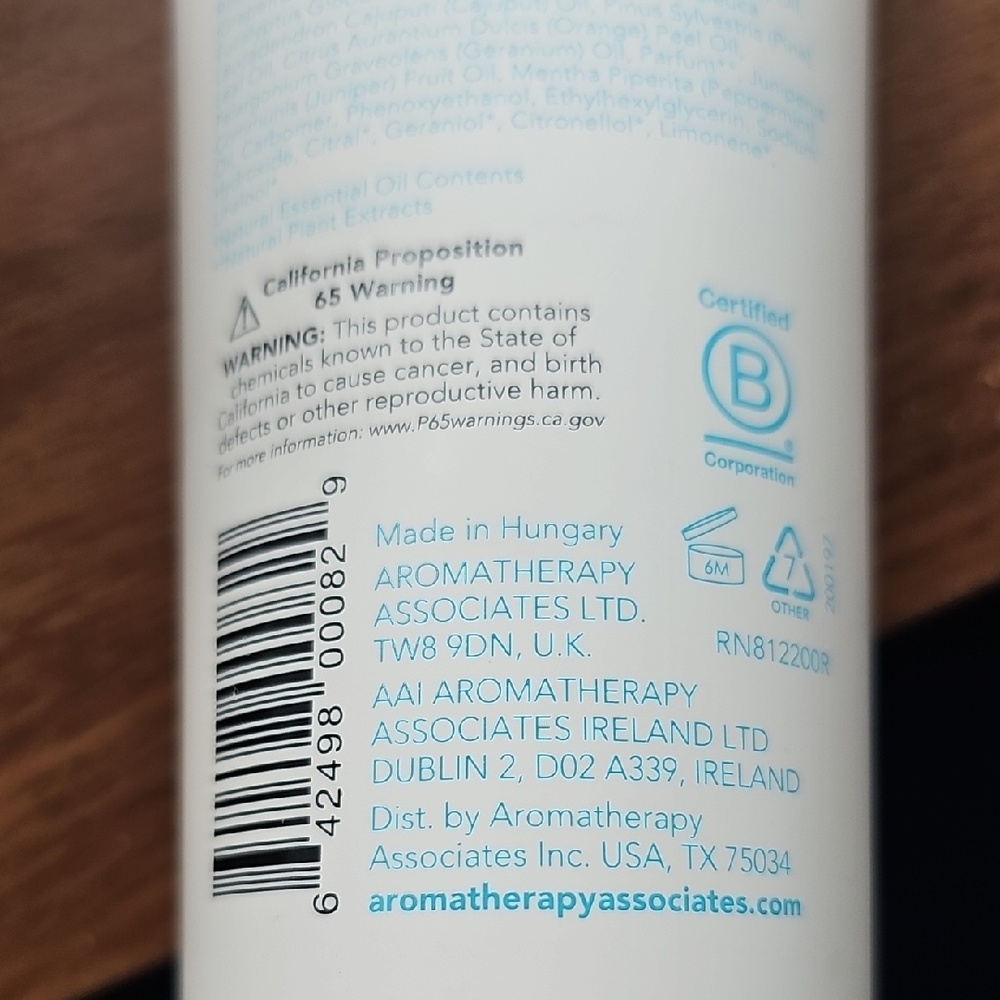 New Aromatherapy Associates Revive Body Gel & De-Stress Body Gel Set Sealed - Picture 4 of 9